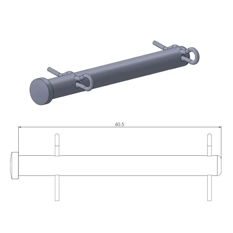 MINO :  ( 30-5007 ) Brake pad pin