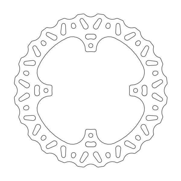 MINO : (33-6356 )  Nitro rear disc Honda: CR/CRF