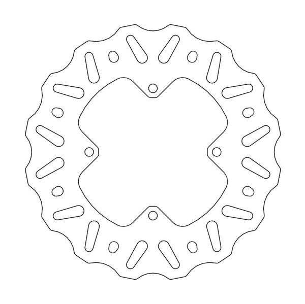 MINO : (33-6360 )  Nitro rear disc Honda: CR80/85, CRF150