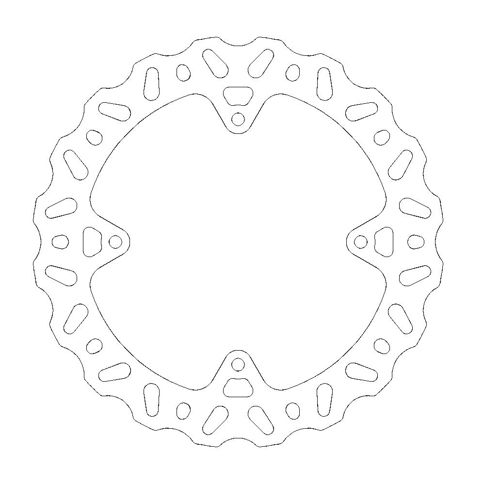 MINO : (33-6438 )  Nitro rear disc KTM: SX85 2011-->, Freeride, Husqvarna: TC85