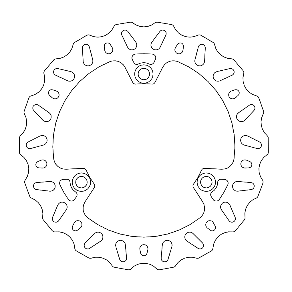 MINO : (33-6711 )   scooter front disc Yamaha: Nmax 125/155