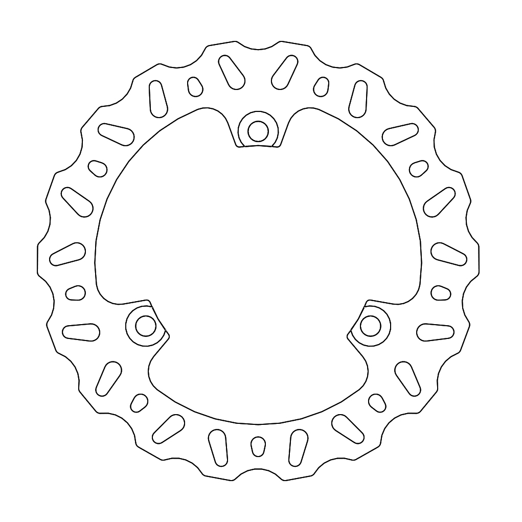 MINO : (33-6712 )   scooter rear disc Yamaha: Nmax 125/155