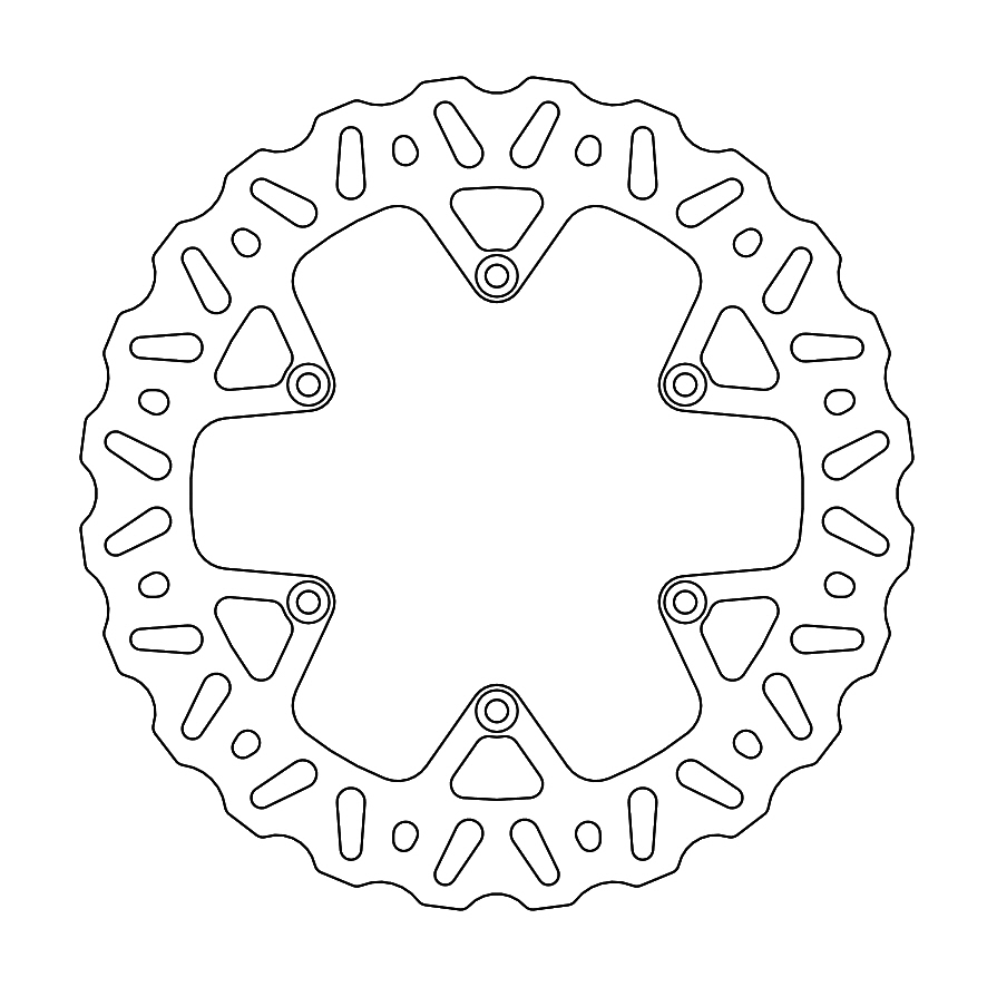 MINO : (33-6719 )  Nitro rear disc Beta