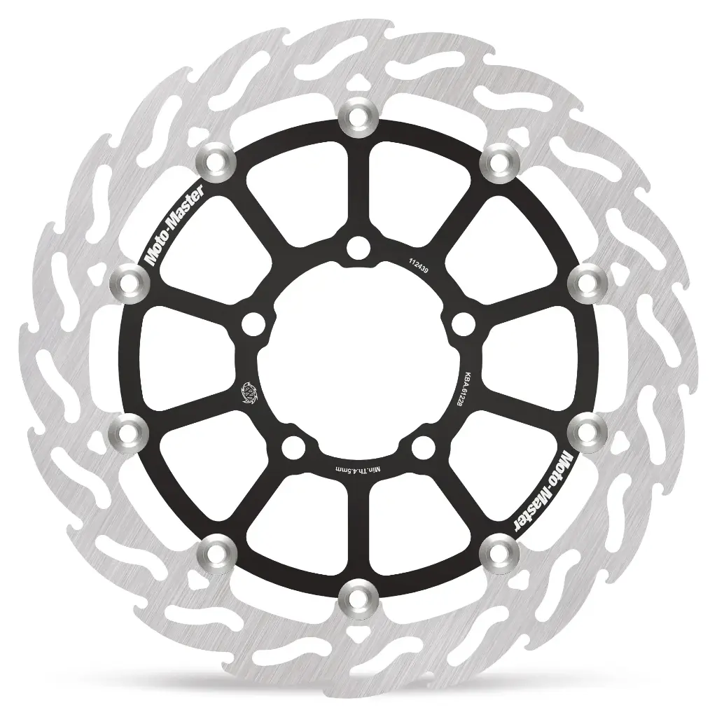 Moto-Master : Flame Road disc | Floating | Front | Left | Triumph: Daytona 660