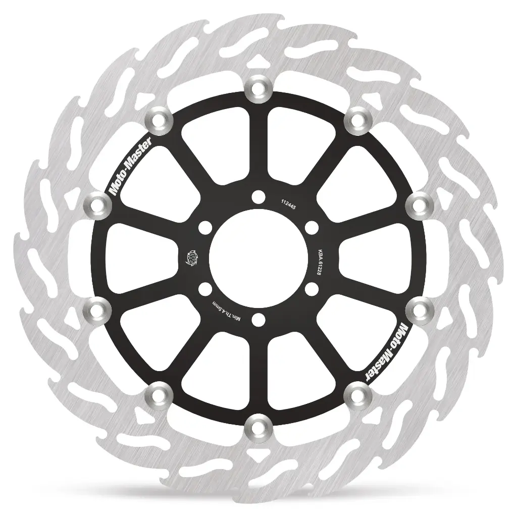 Moto-Master : Flame Road disc | Floating | Front | Left | Moto-Guzzi 1400
