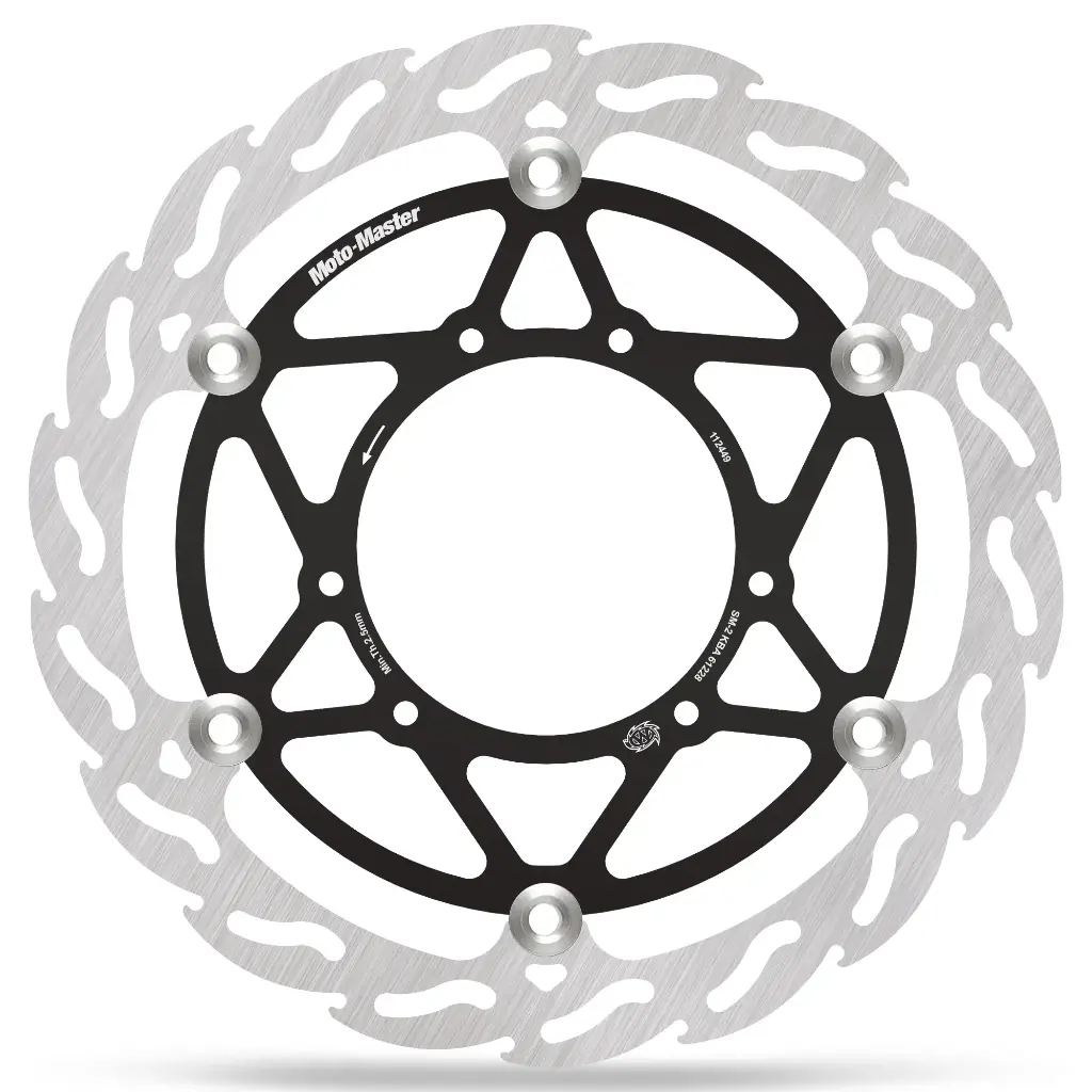 Moto-Master : Flame MX disc | Floating | Front | Ø280mm | Black | Honda