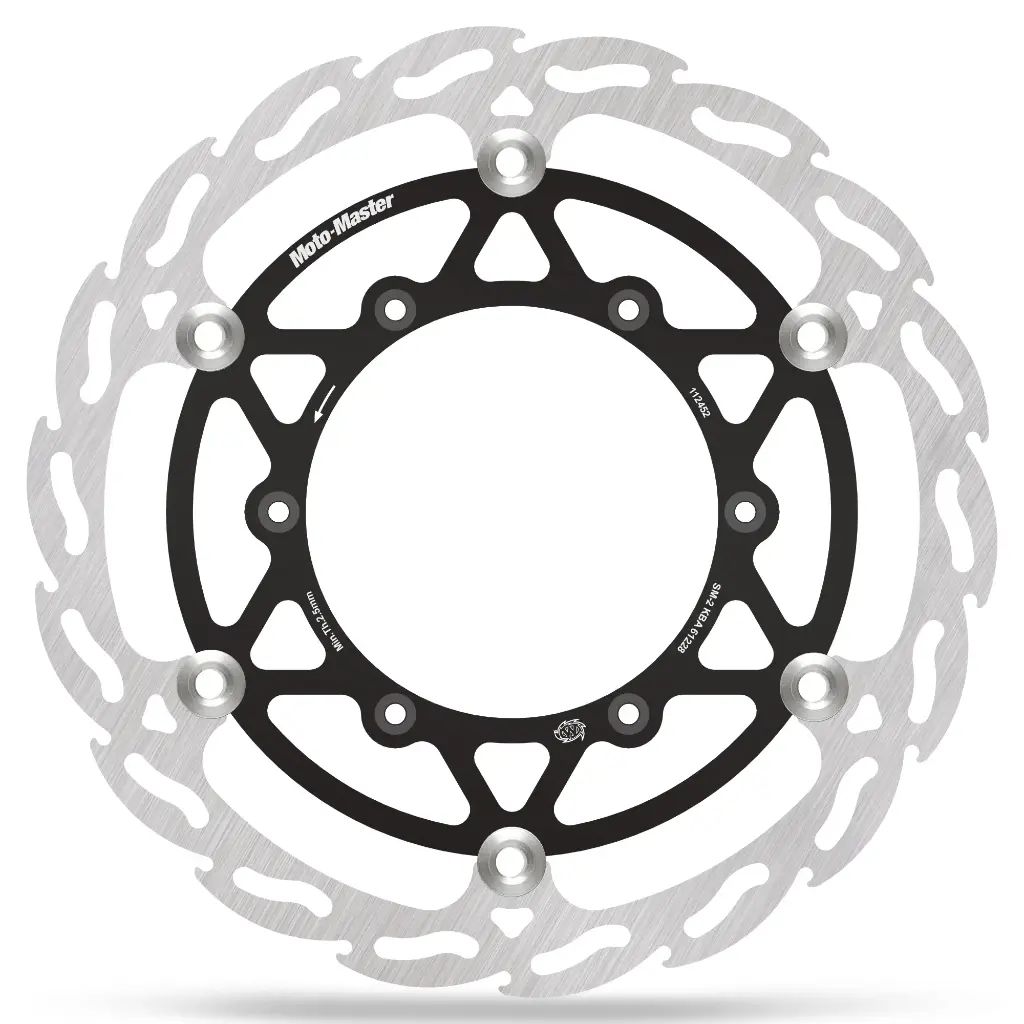 Moto-Master : Flame MX disc | Floating | Front | Ø280mm | Black | Yamaha