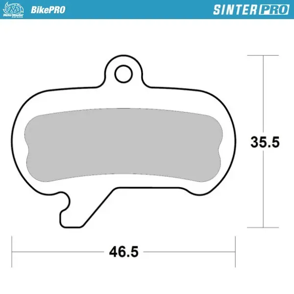 Moto-Master :  Brake pad bicycle Sinter Pro: SRAM Maven