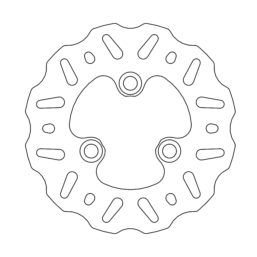 MINO : (33-6802 )  Nitro front disc Suzuki: LT-R450