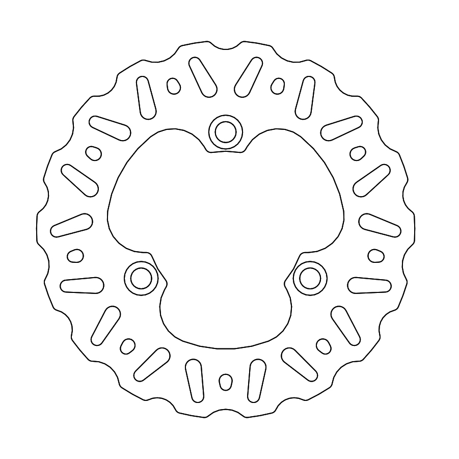 MINO : (33-6805 )  Nitro rear disc Suzuki: LT-R450