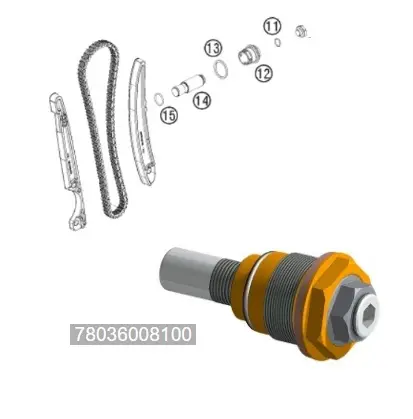 MINO : ( 10-1012 ) KTM Cam Chain Tensioner