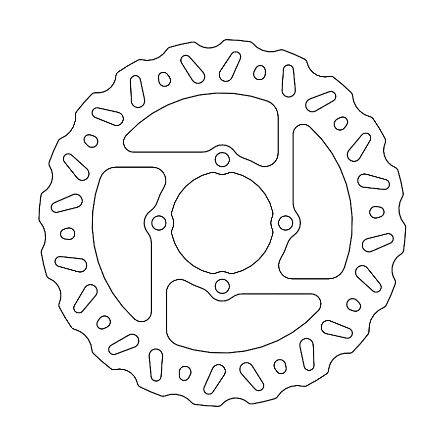 MINO  Nitro rear disc Yamaha: Banshee, Blaster, Raptor, Warrior