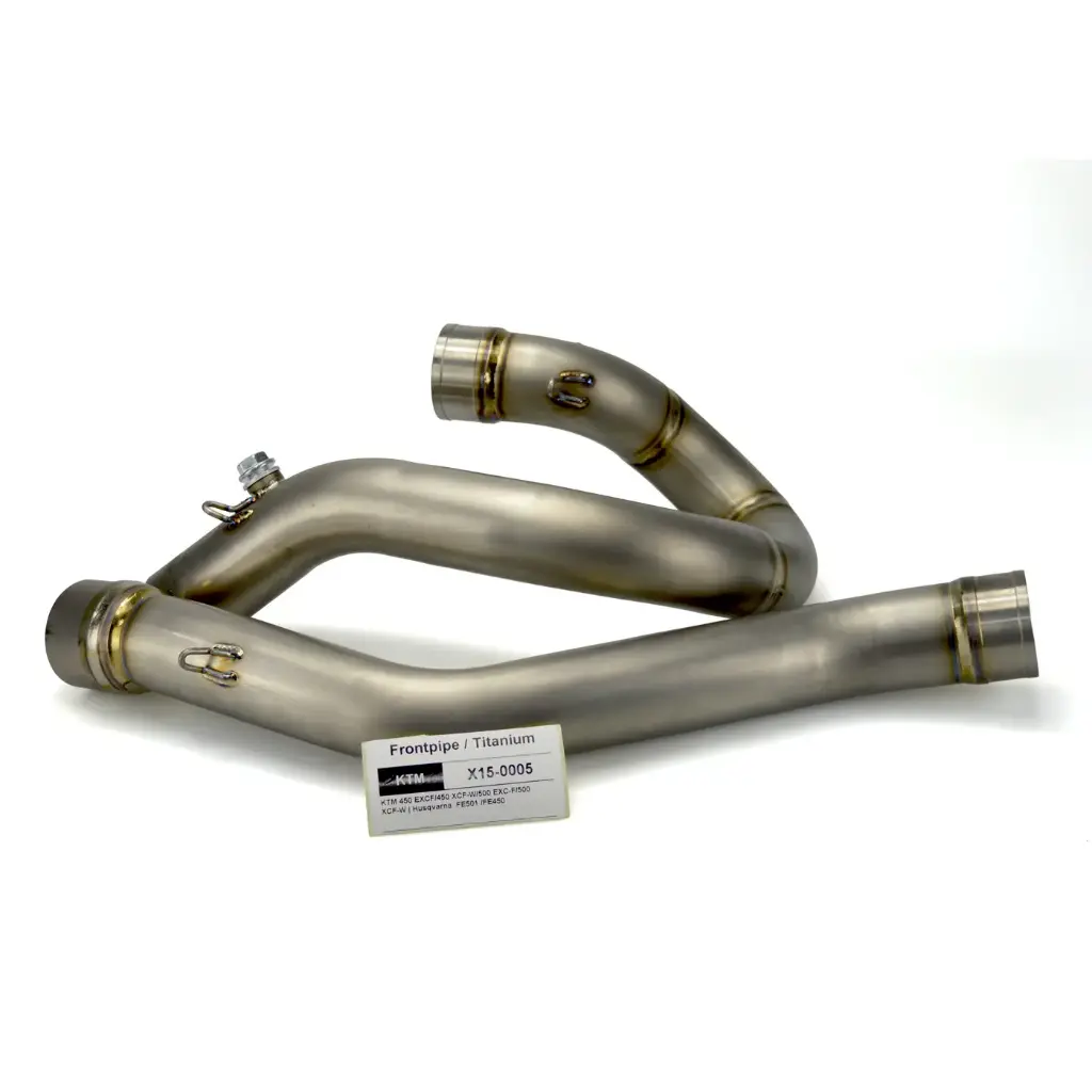 ( Sector ) 4 Stroke | Front Pipe | Slip On | Titanium - KTM EXC-F 450 2022-2023