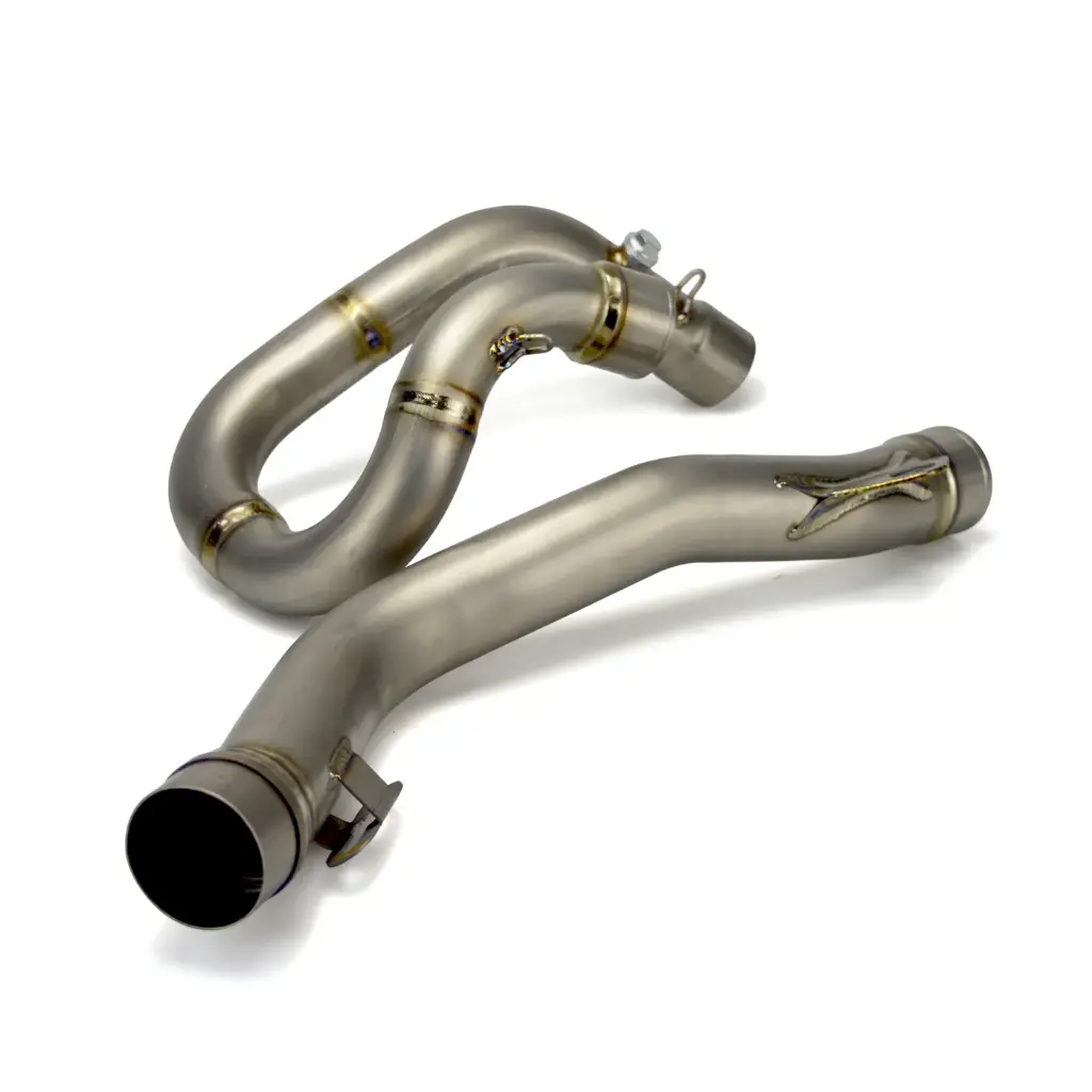 ( Sector ) 4 Stroke / Front Pipe / Slip On / Titanium- KTM EXC-F 250/350 | XCF-W 350 2020-2023