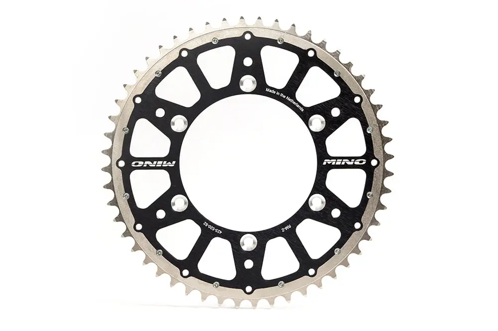 [MI-23-219-45-2] MINO Fusion rear sprocket Fits : ( 219 ) ( DUCATI ) 450 -2026< (45, 2-Noir)