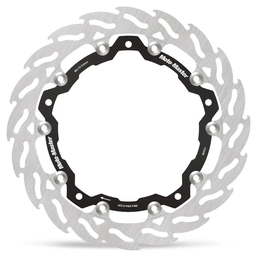 Moto-Master : Racing Flame Road disc | Floating | Front | Left | KTM: Duke 125/250/390