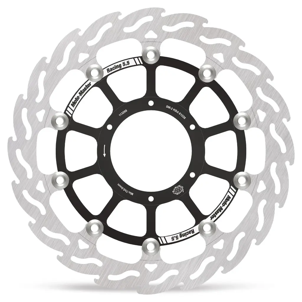 Moto-Master : Racing Flame Road disc | Floating | Front | Left | Honda: CBR900RR Fireblade