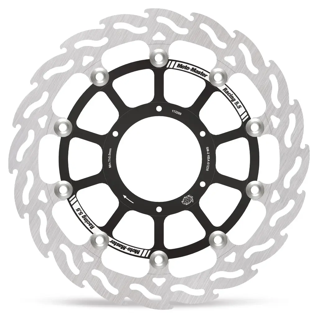 Moto-Master: Racing Flame Road disc | Floating | Front | Right | Honda: CBR900RR Fireblade
