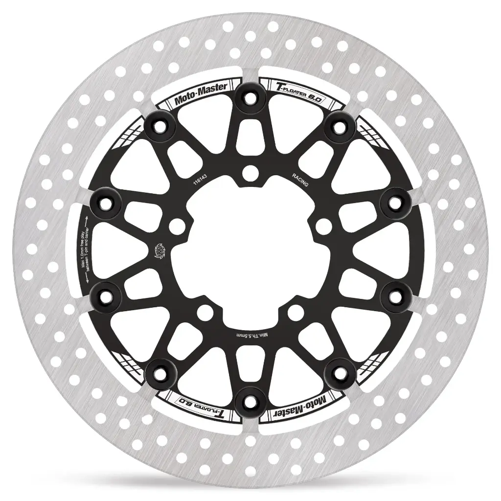 Moto-Master: Halo T-floater disc | Floating | Front | Ø310x6.0x34.0mm | Triumph: Daytona 660 2024-2025, Street Triple 765 R/RS 2023-2025