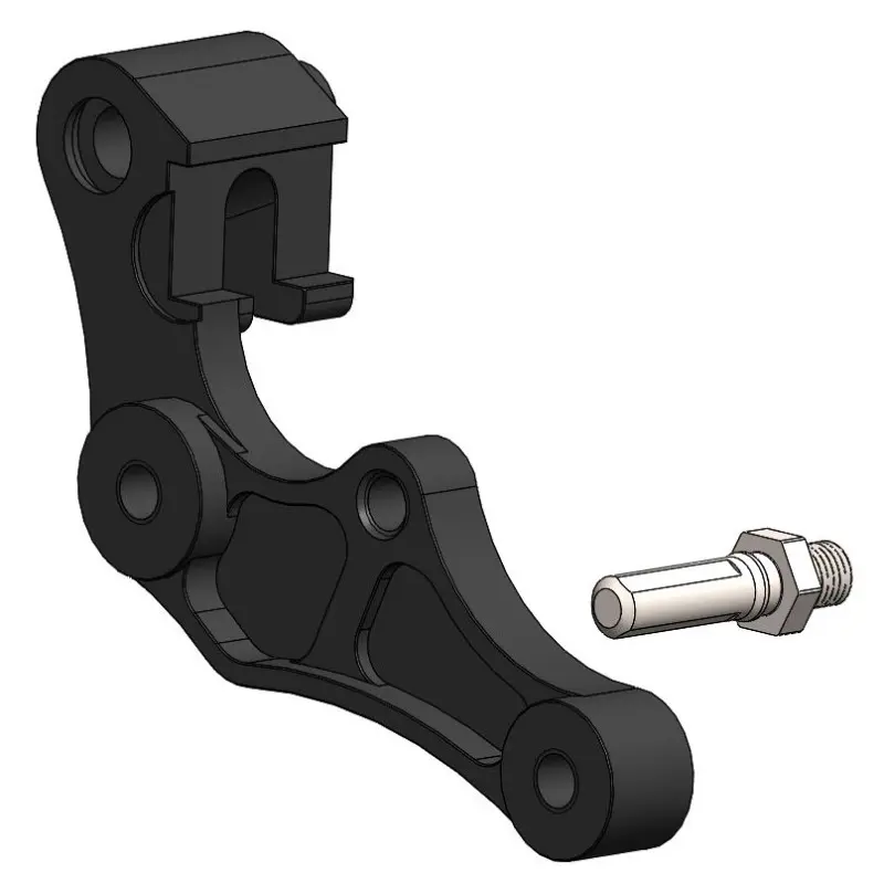 Moto-Master : Adapter | Front | For Ø280mm | Black | Yamaha