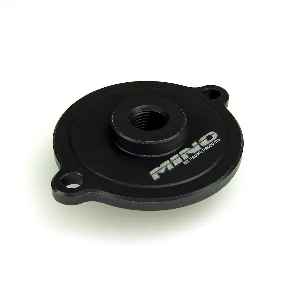 MINO : ( 10-1016 ) KTM OIL FILTER COVER FOR COOLER Large  (Black)