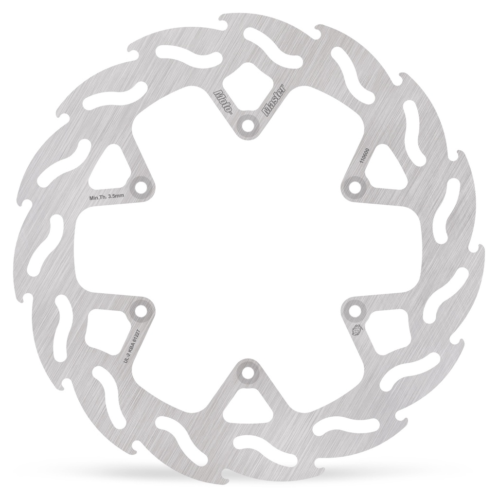 Moto-Master :  Flame rear disc Beta: 250/300 2str, 350/400/450/498 4str.  KTM/HVA OS 240mm