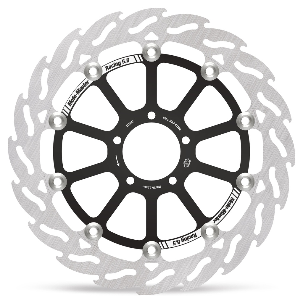 Moto-Master : Racing Flame Road disc | Floating | Front | Left | KTM: Superduke 1290