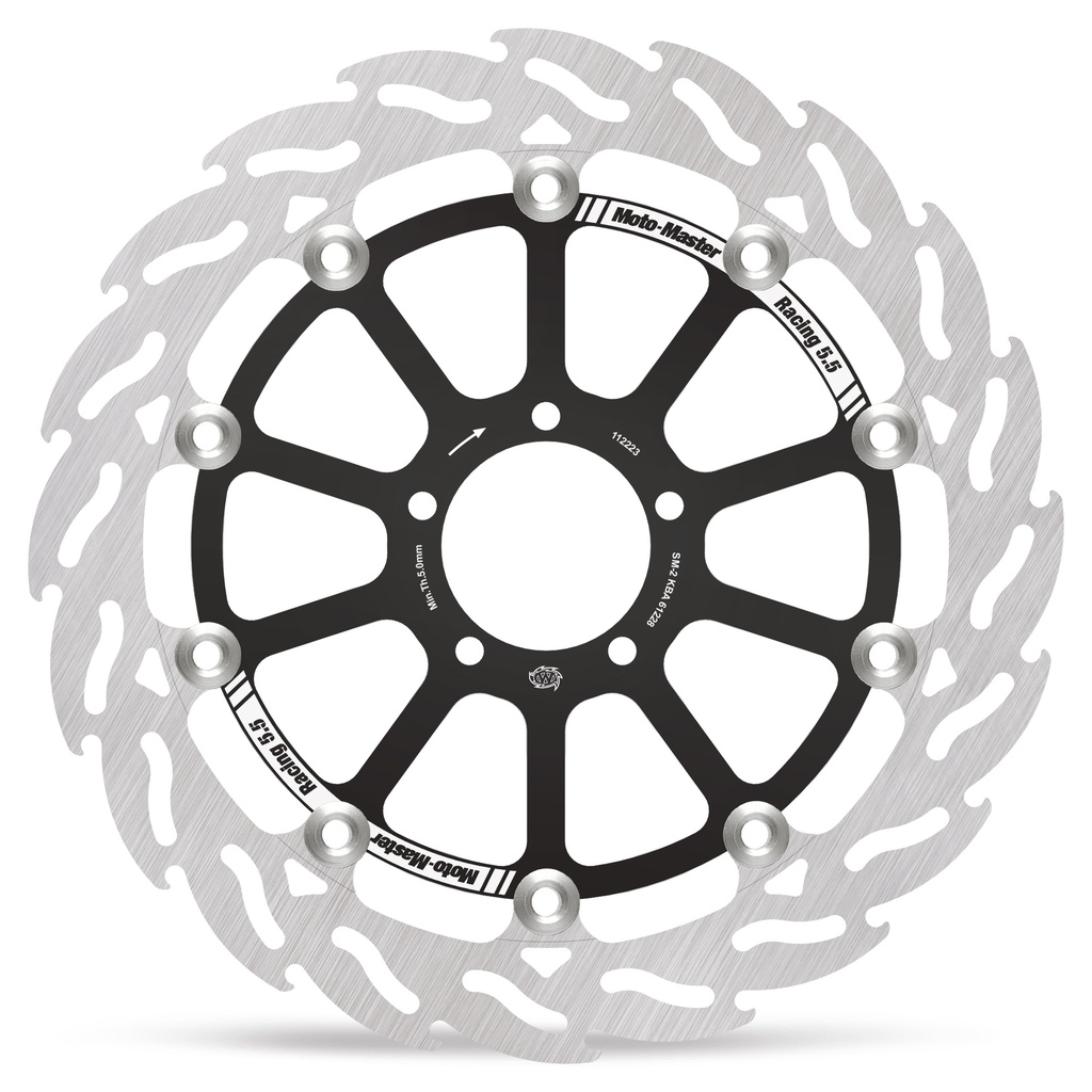 Moto-Master: Racing Flame Road disc | Floating | Front | Right | KTM: Superduke 1290
