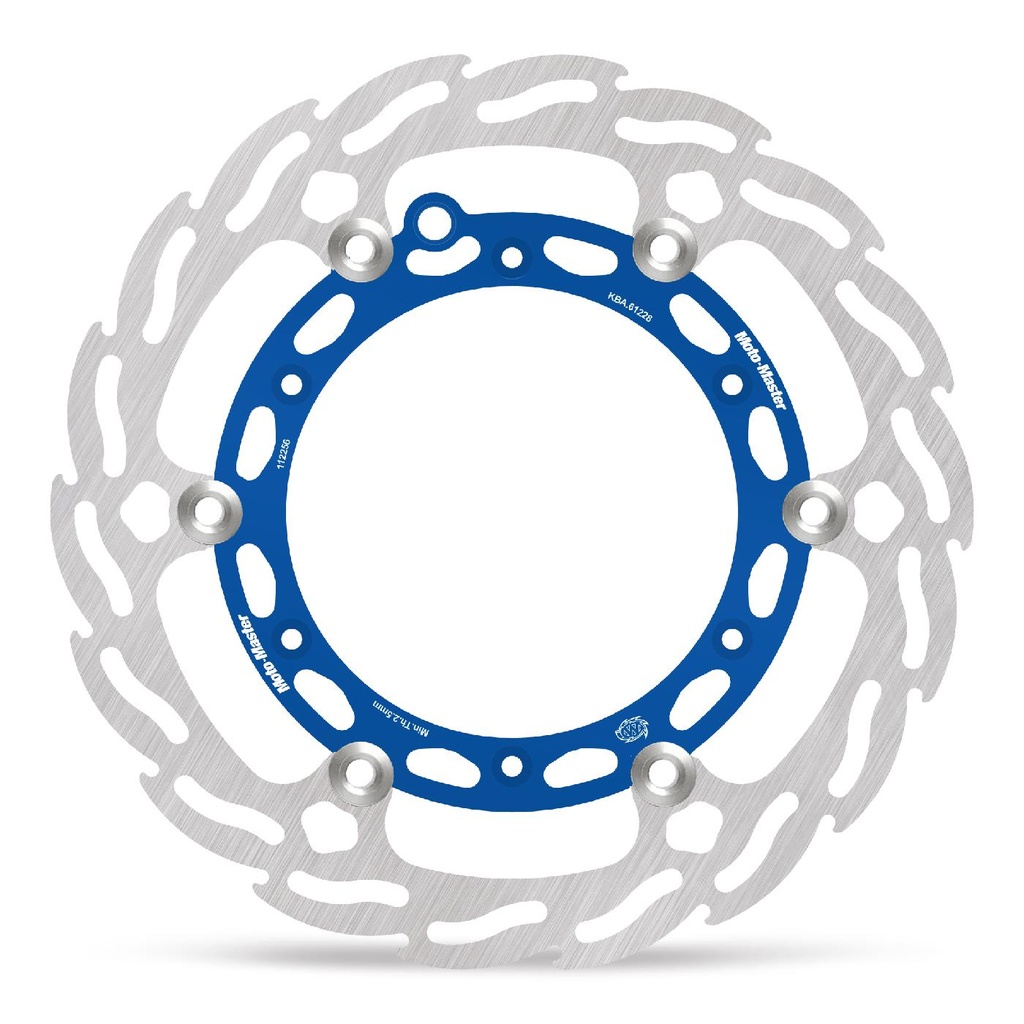 Moto-Master : Flame MX disc | Floating | Front | Ø260mm | Blue | Husqvarna