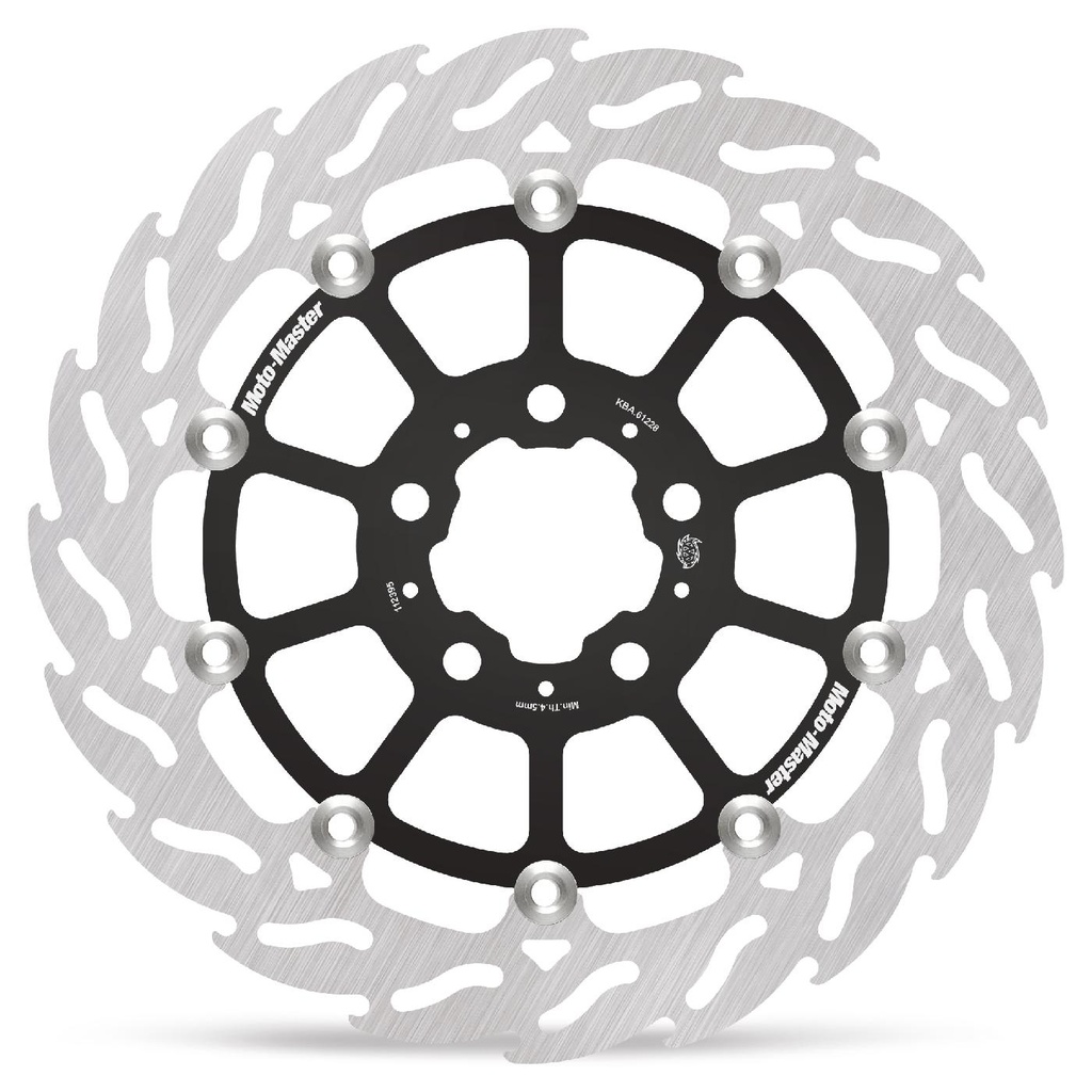 Moto-Master : Flame Road disc | Floating | Front | Left | BMW: R18