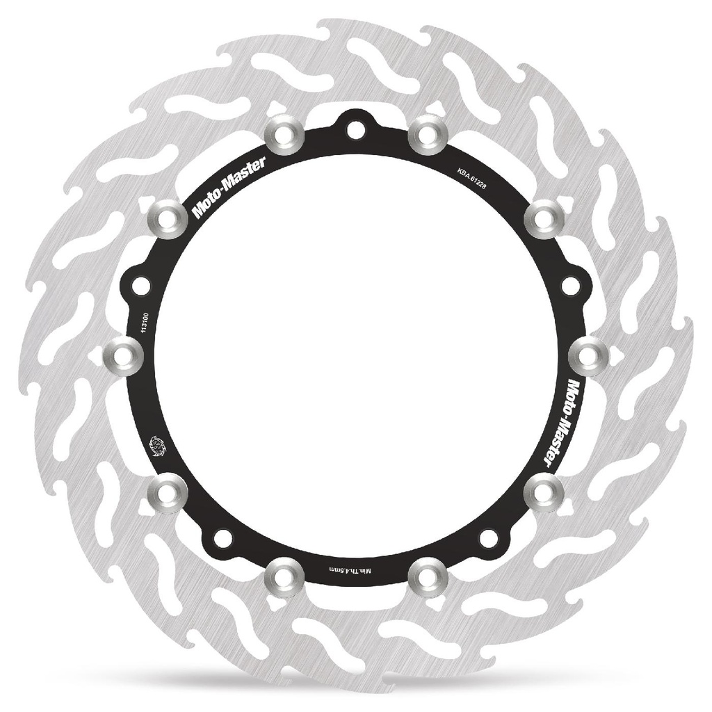 Moto-Master : Flame Road disc | Floating | Front | Right | BMW: R1200GS, Adventure