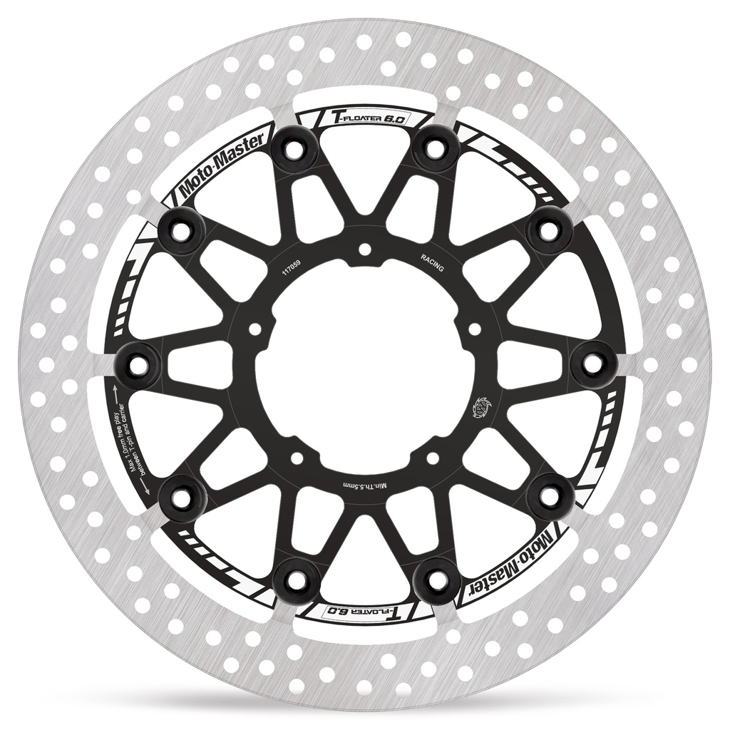 Moto-Master : Halo T-floater disc | Floating | Front | Ø330x6.0x32.0mm | Honda: CBR 1000RR-R, SP