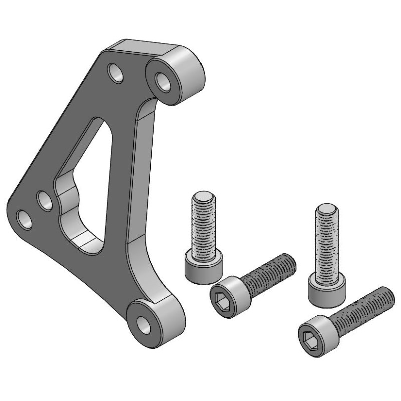 Moto-Master : Supermoto Racing adapter | Front | For Ø320mm | KTM, Husqvarna