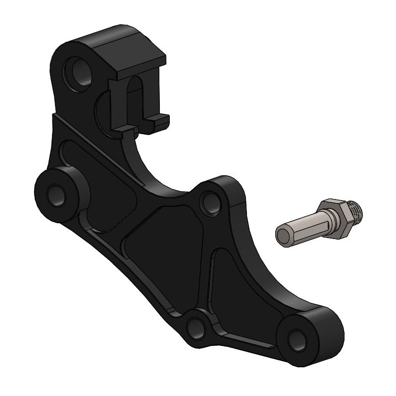 Moto-Master : Supermoto Street adapter | Front | For Ø320mm | Black | Beta