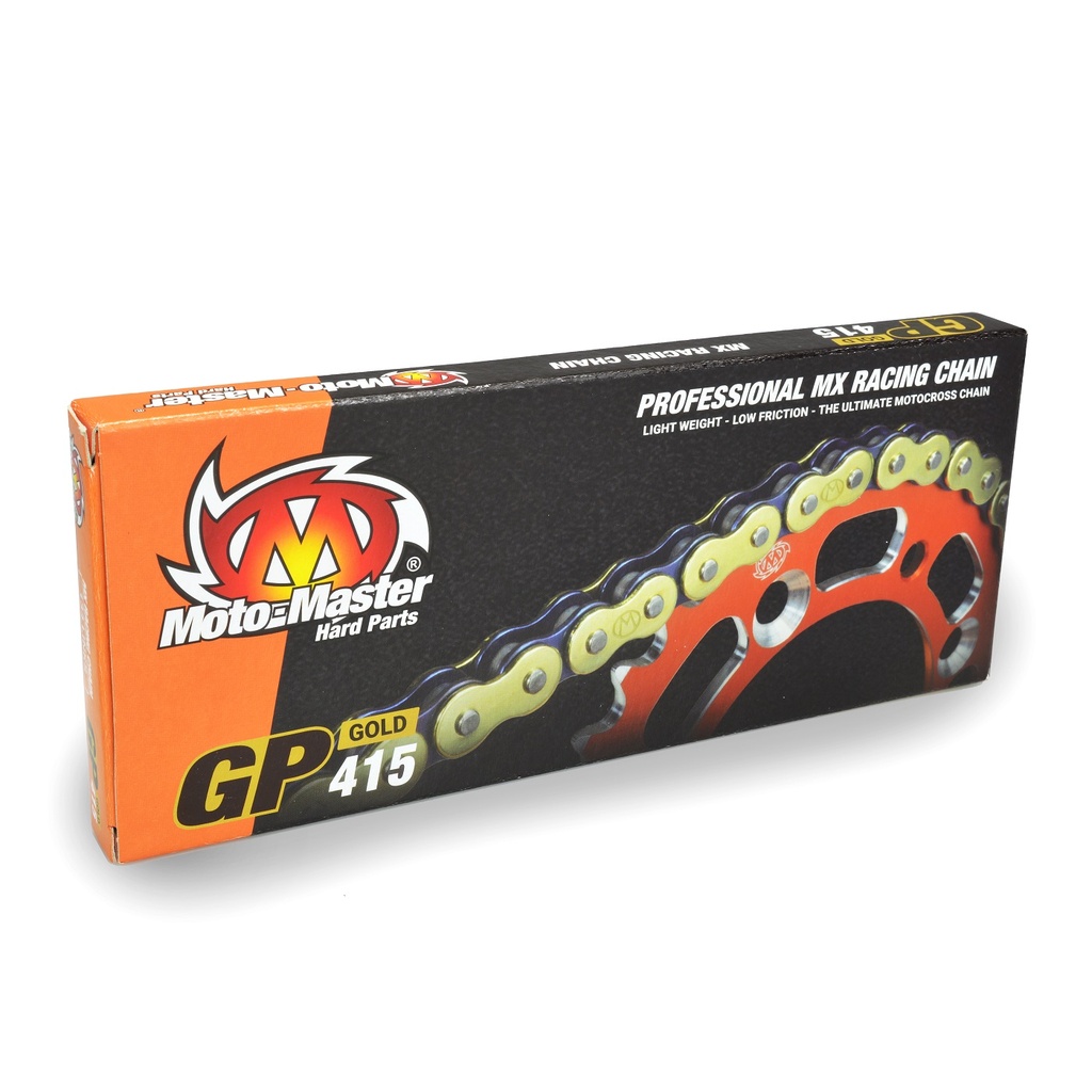 Moto-Master : MX chain | GP-415 | Non-sealed | 134 links | Gold
