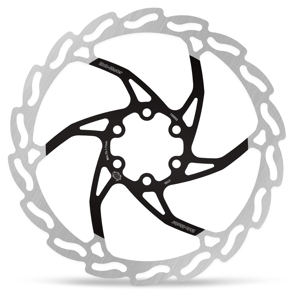 Moto-Master: Flame Bicycle disc | Fixed | Bolt-on | Ø180x2.0mm