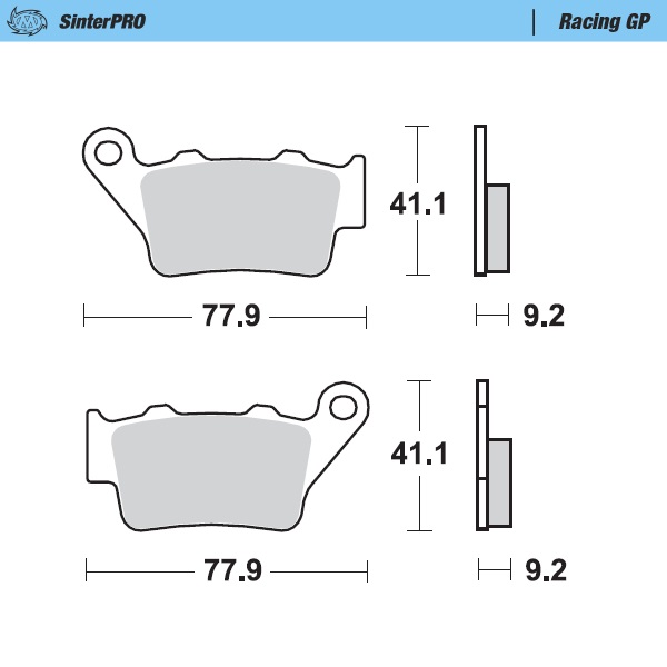 Moto-Master : Brake pad MX | Racing GP