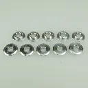 MINO : ( 10-1005 ) KTM BUSH FOR SPOILER  (Silver)