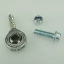 MINO : ( 10-1007 ) KTM SWIVEL HEAD 1 Pc  (Silver)