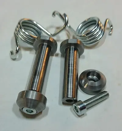 MINO : ( 12-0054 ) KTM , Yamaha 2025 : Bolt on : Pin=10 MM L=42 MM , Ink Spring