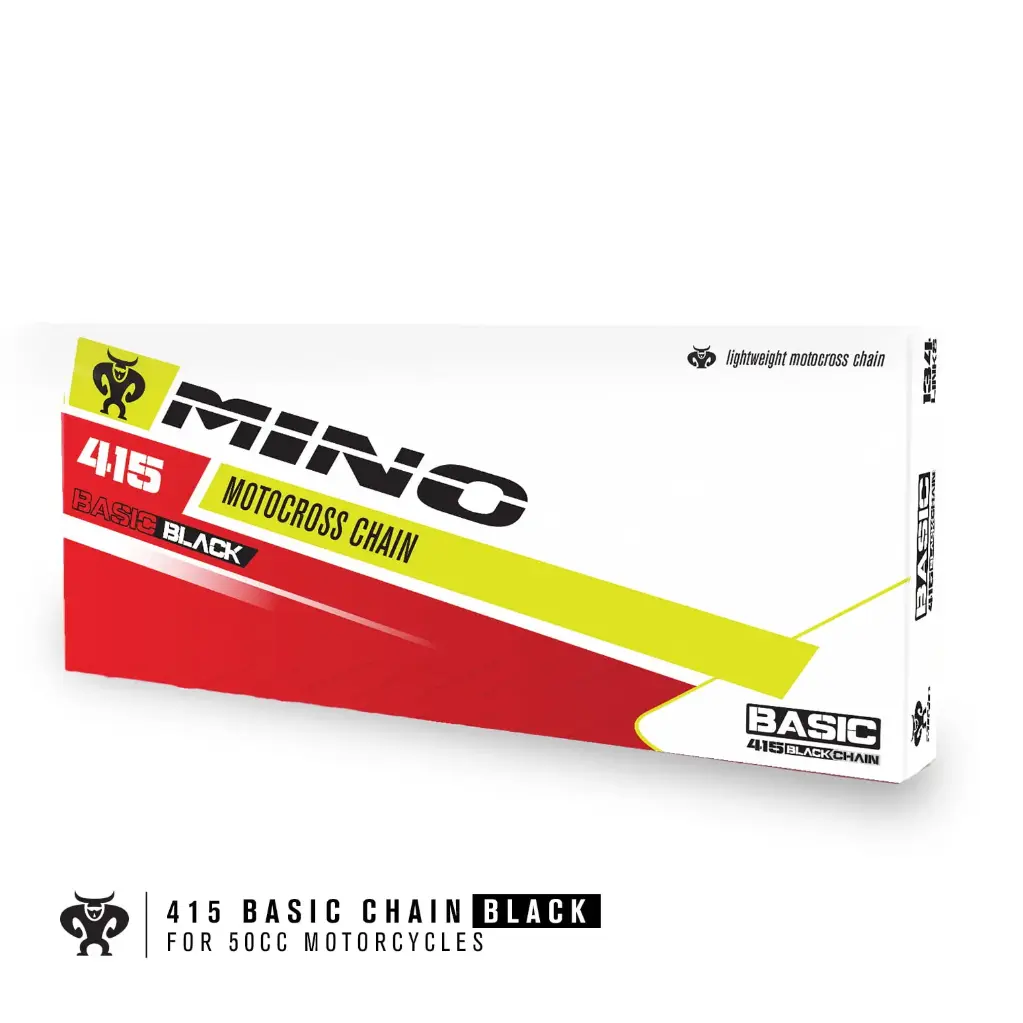 MINO : 415 HT Chain 134 Links , Gold 