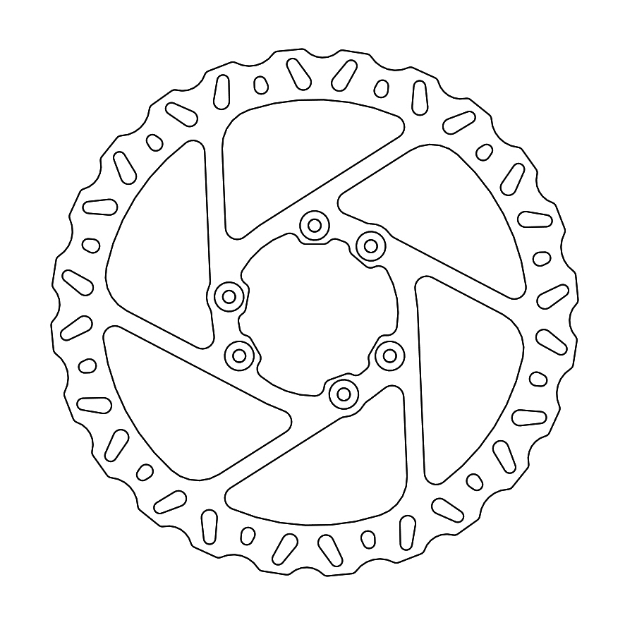 MINO : (33-6720 )  Nitro front disc TM 