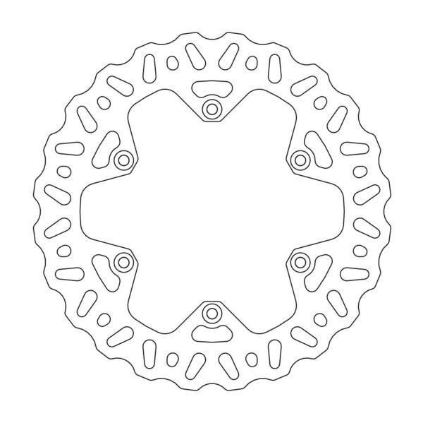 MINO : (33-6363 )  Nitro rear disc KTM, Husqvarna 
