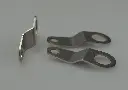 MINO : ( 14-5019 ) Stainless steel fork guard with anti-breakout reinforcement (set of 3pcs)