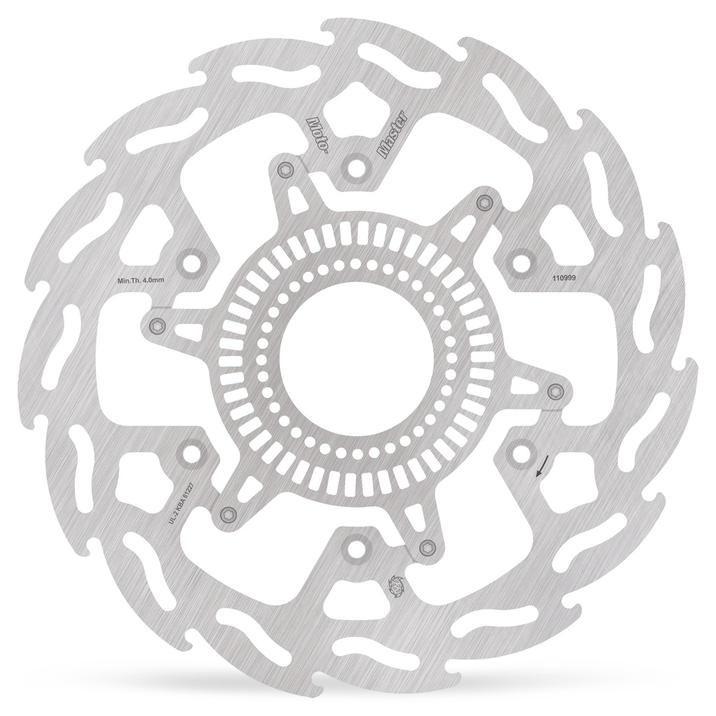 Flame Road disc | Fixed | Rear | Suzuki: DR-Z4SM (Incl. ABS ring)