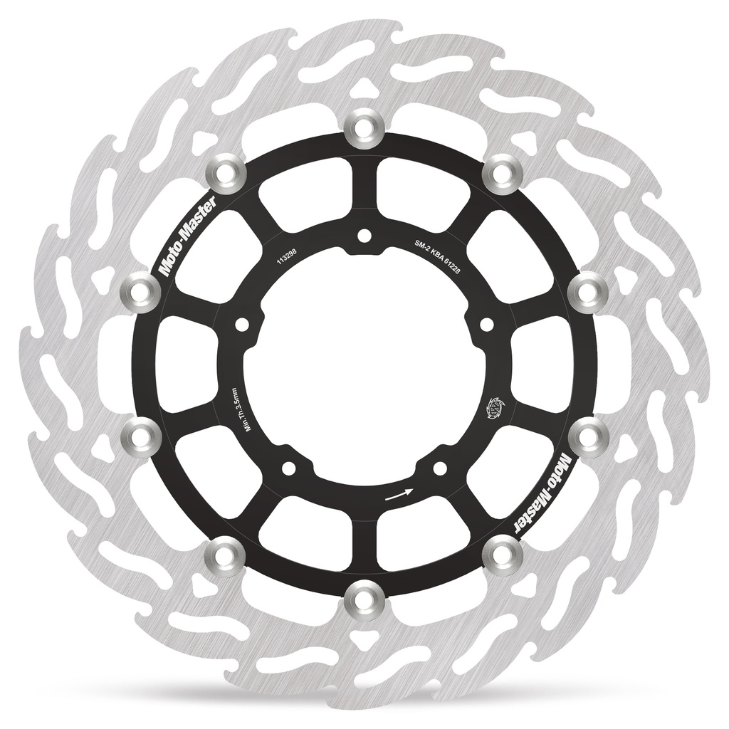 Moto-Master : Flame Road disc | Floating | Front | Left | Honda: NC750X