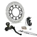 Supermoto Racing kit | Halo | Ø300mm | RMC | Triumph: TF  ( including modified master brake cylinder ,see lazer mark E on it)