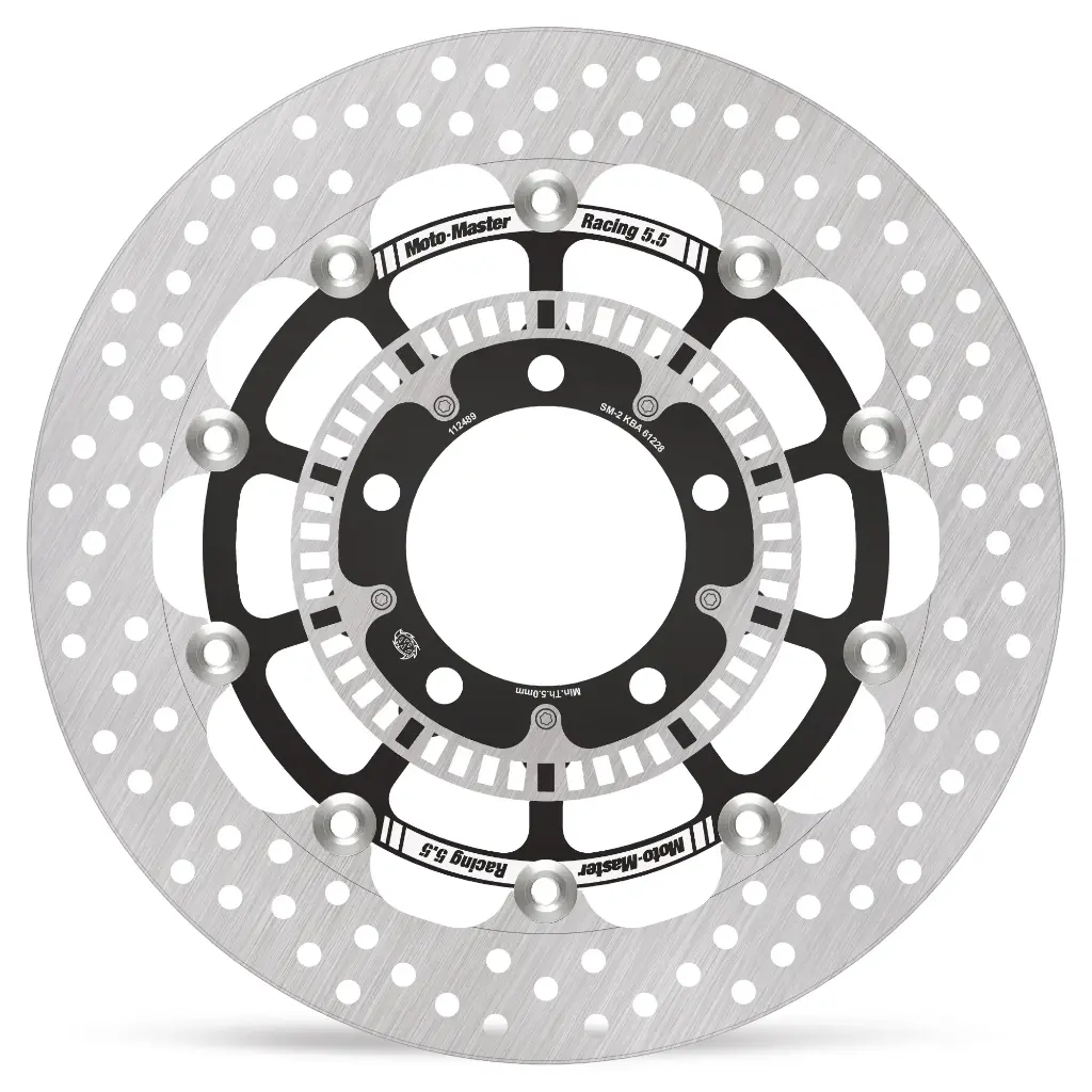 Racing Halo Road disc | Floating | Front | Right | Kawasaki: ER-6F,N, Versys, Ninja 400 (Incl. ABS ring)