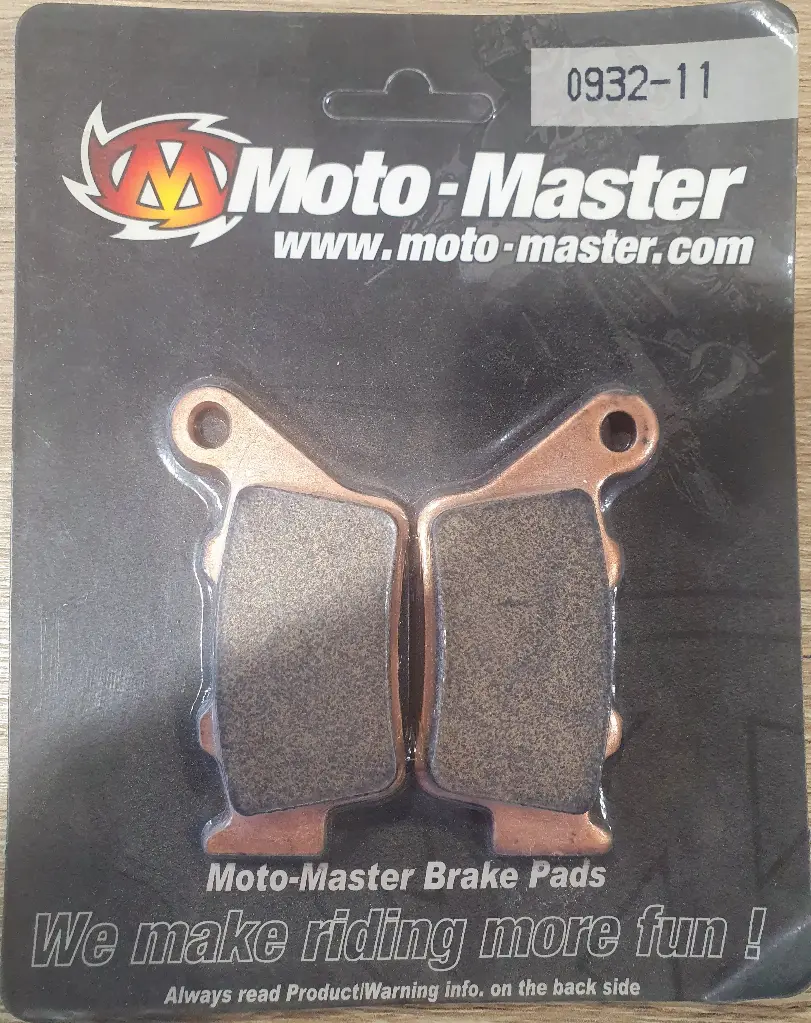 Moto-Master : Brake pad MX | Racing ( Old packaging ) Selling Out