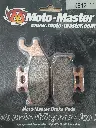 Moto-Master : Brake pad MX | Racing ( Old packaging ) Selling Out